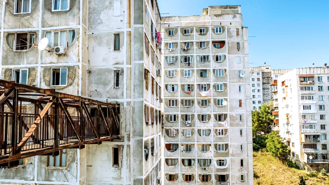 Советские дома Тбилиси